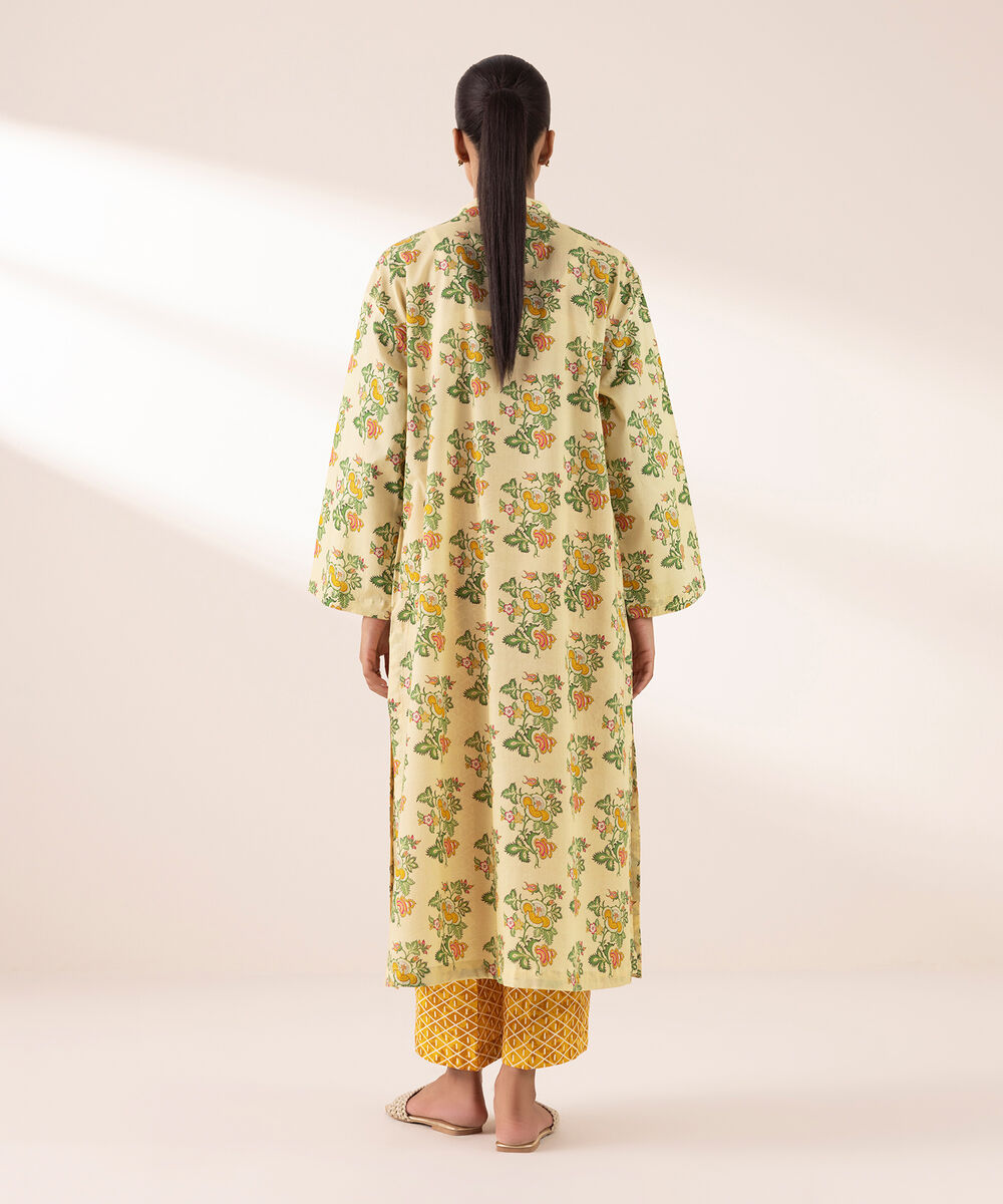 Women's RTW Lawn Multi Printed Boxy Shirt