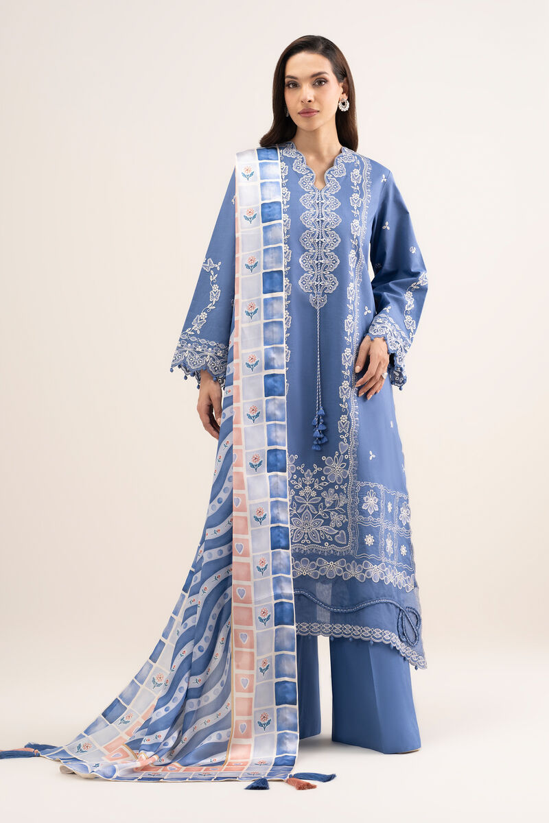 3 Piece - Embroidered Lawn Suit