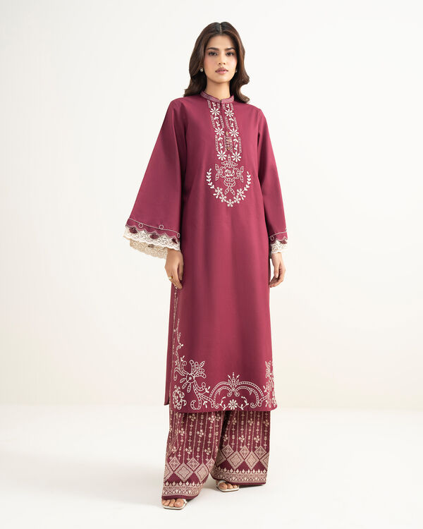 2 Piece - Embroidered Lawn Suit