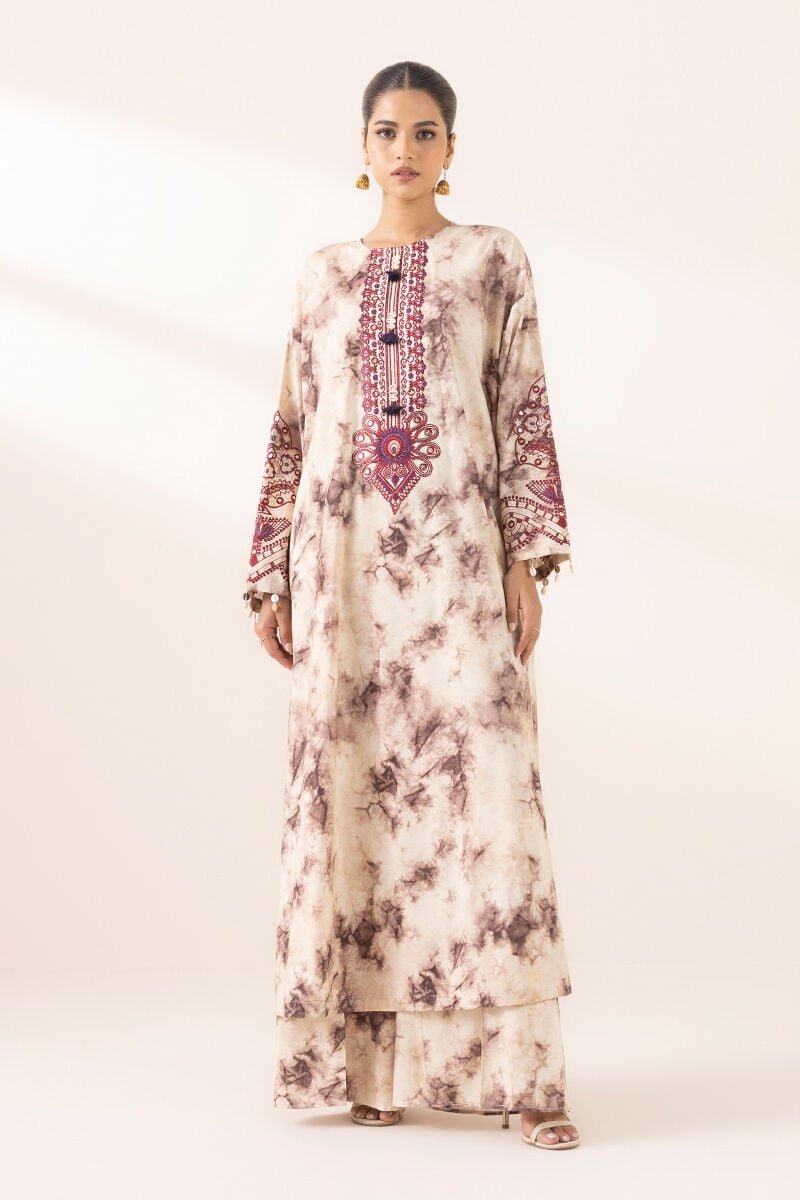 Embroidered Cotton Viscose Shirt