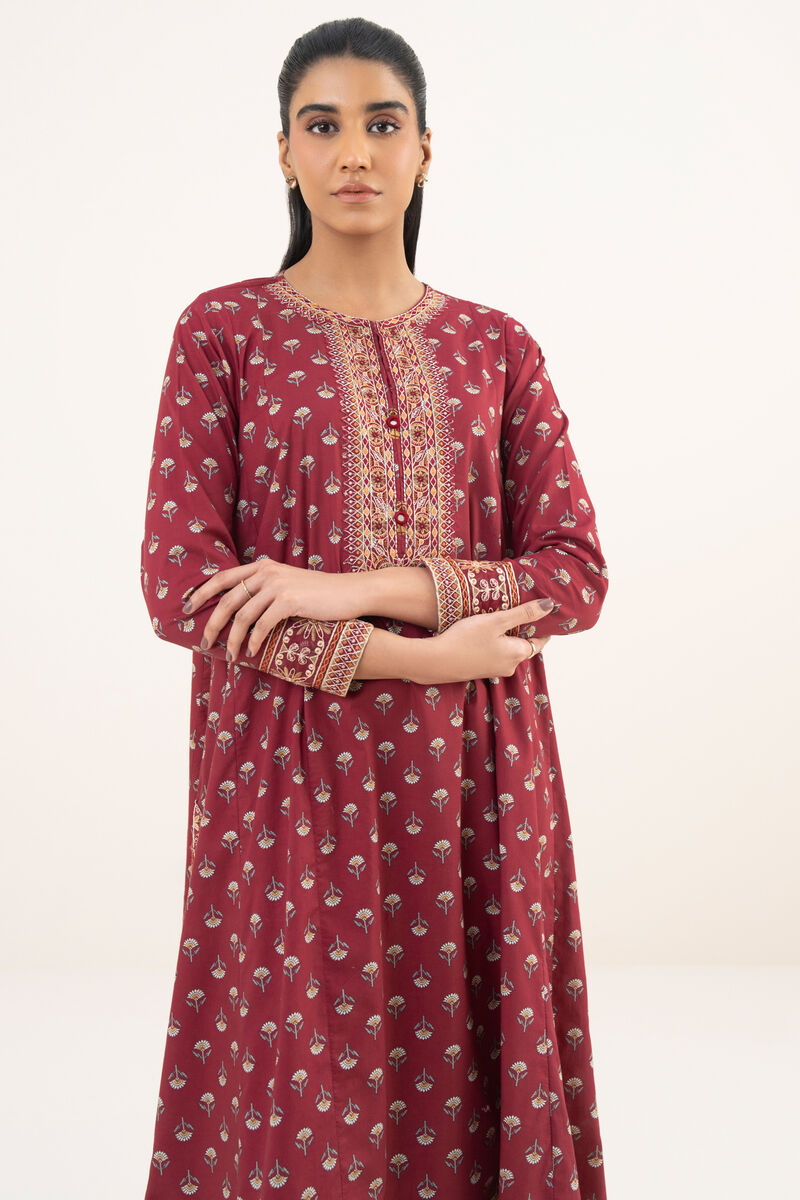 Embroidered Cambric Shirt