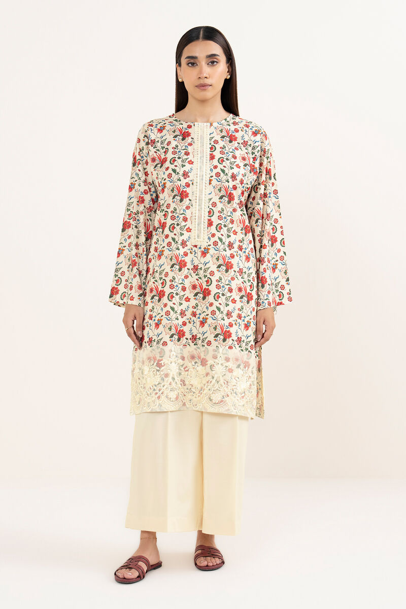Embroidered Lawn Viscose Shirt