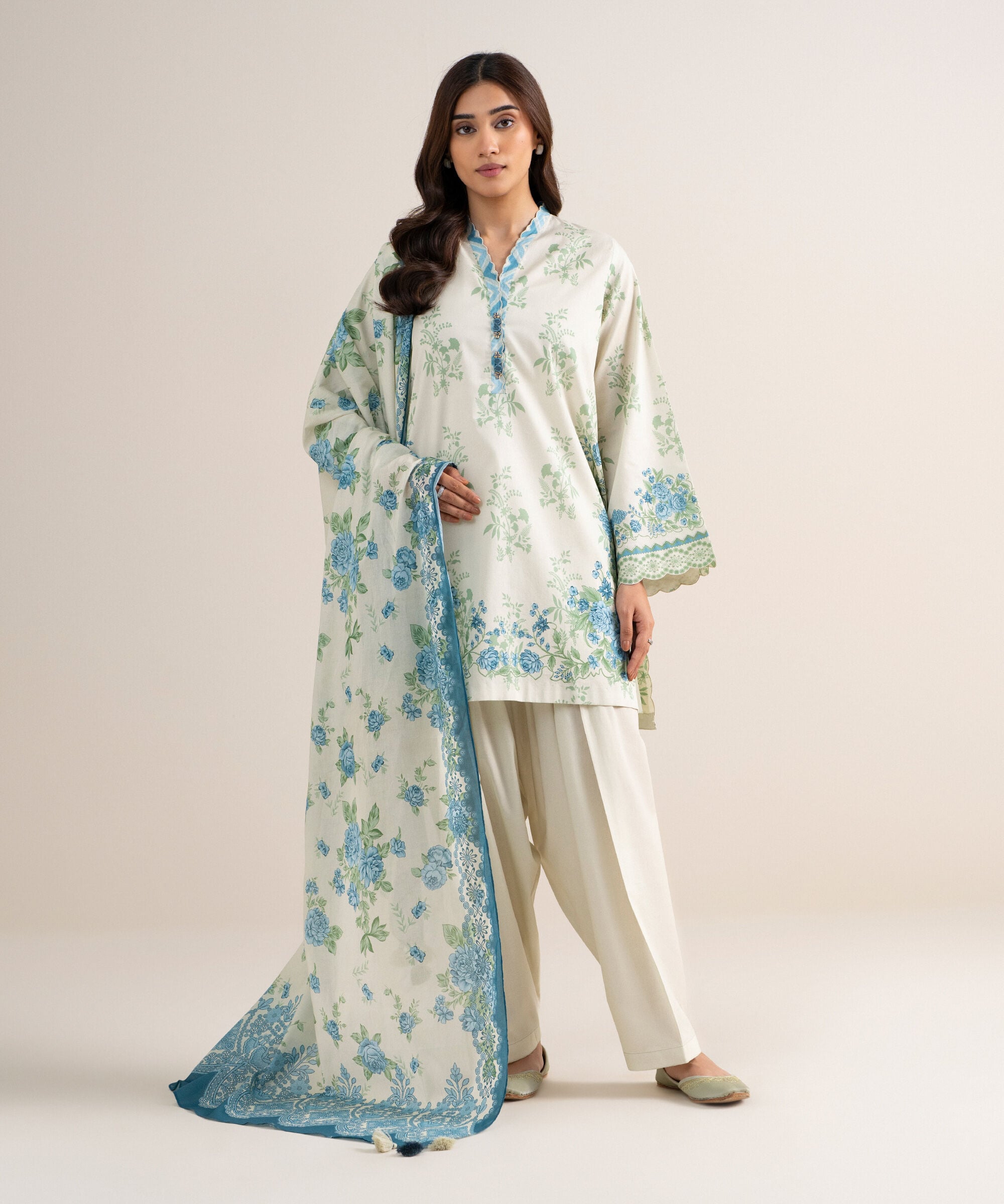 Unstitched 3 PC U3PDDS26V719