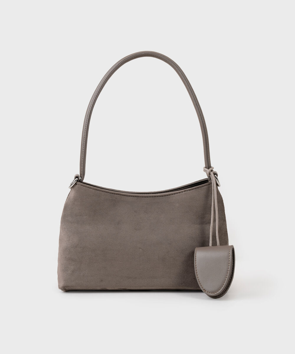 Women's Taupe Shoulder Bag