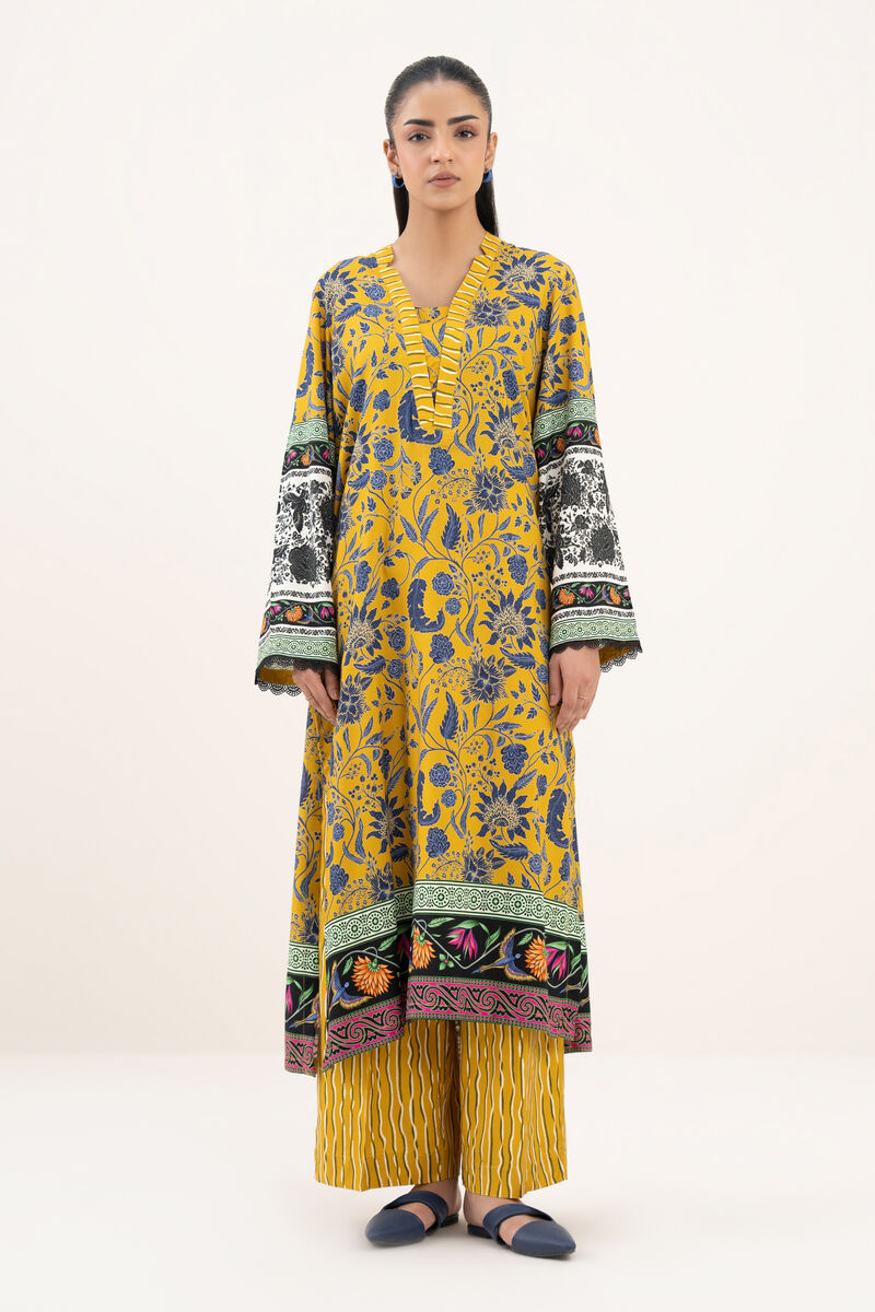 Printed Viscose Linen Shirt