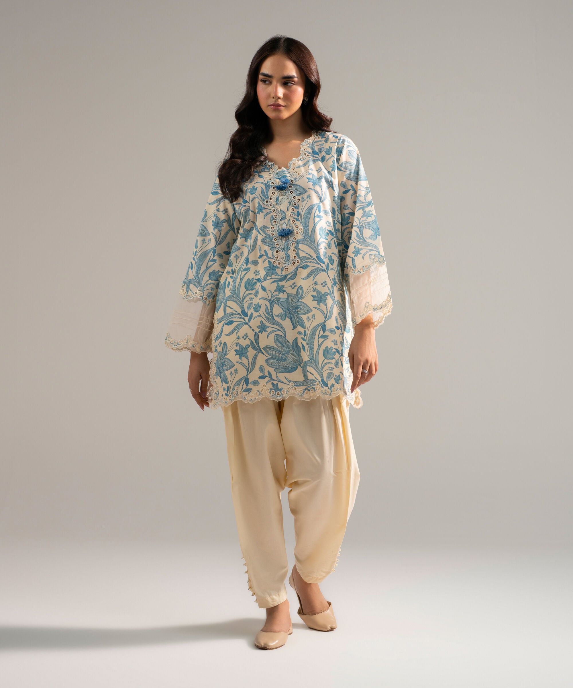 Sapphire - 2 Piece - Embroidered Lawn Suit