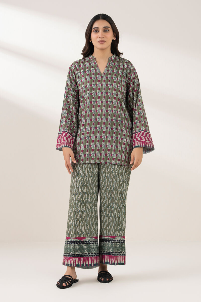 Printed Viscose Linen Shirt