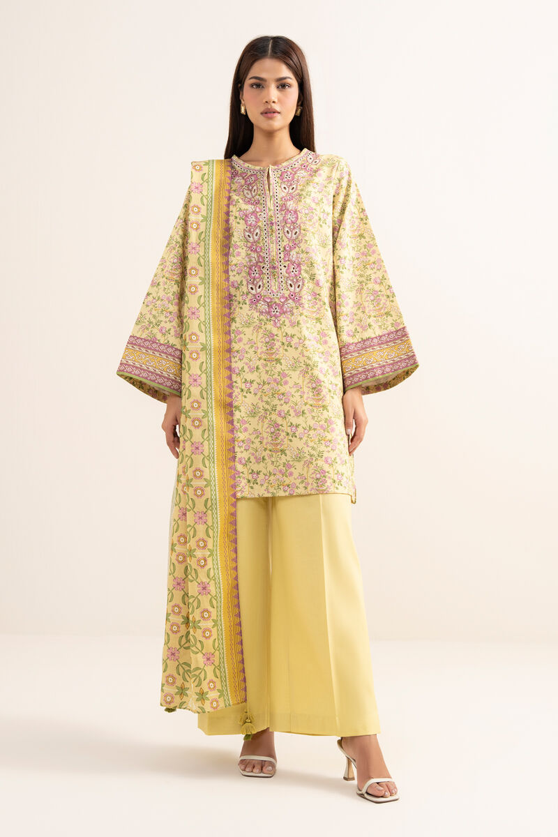 3 Piece - Embroidered Lawn Suit