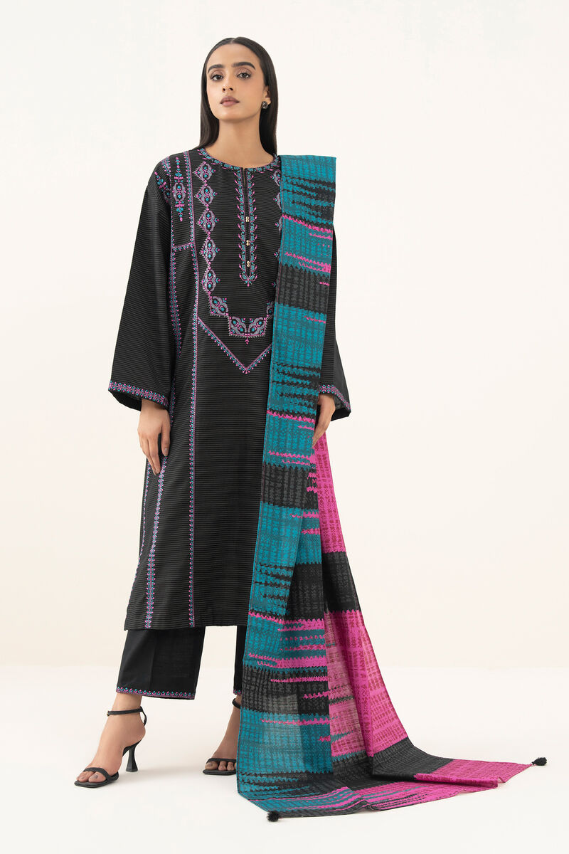 Printed Khaddar Dupatta
