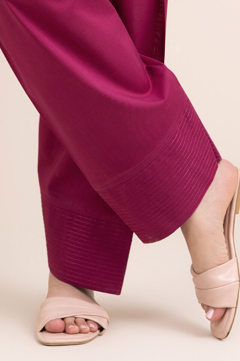 Solid Crosshatch Shalwar