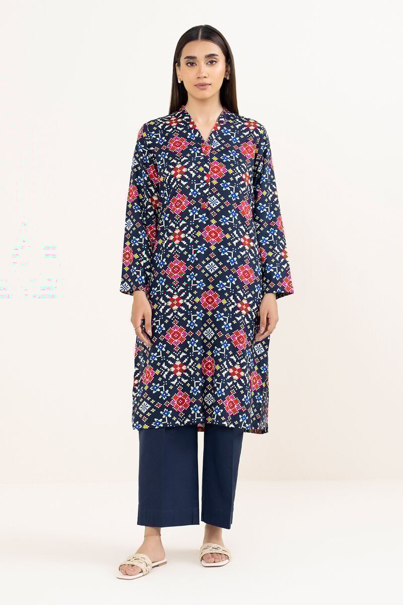 Printed Arabic Lawn Shirt