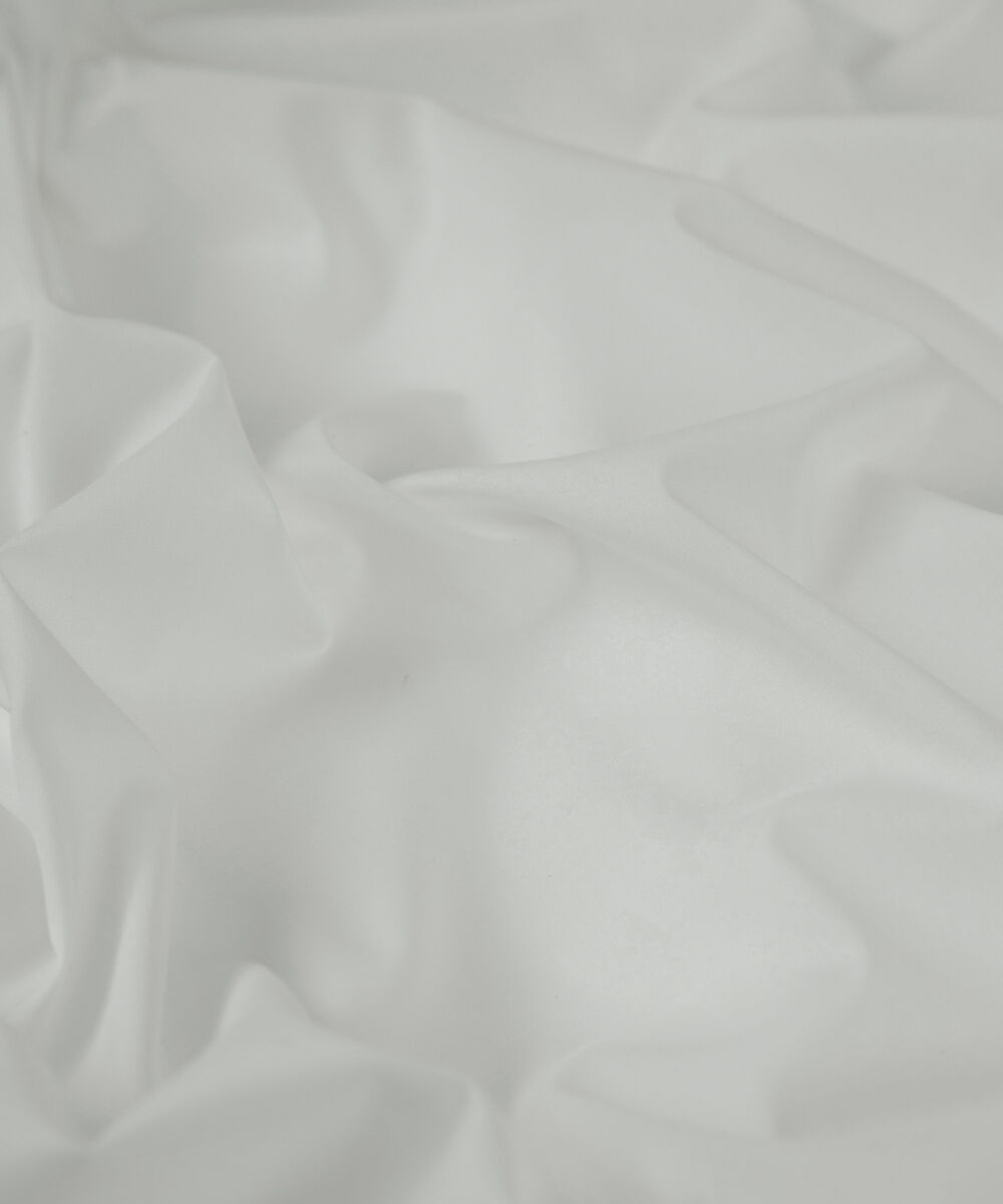 Men's Unstitched 2-Piece Premium Latha Bright White Suit