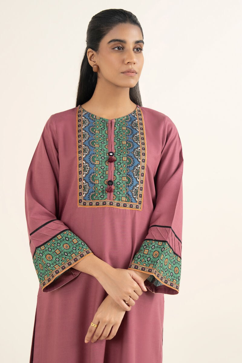 Solid Arabic Khaddar Shirt