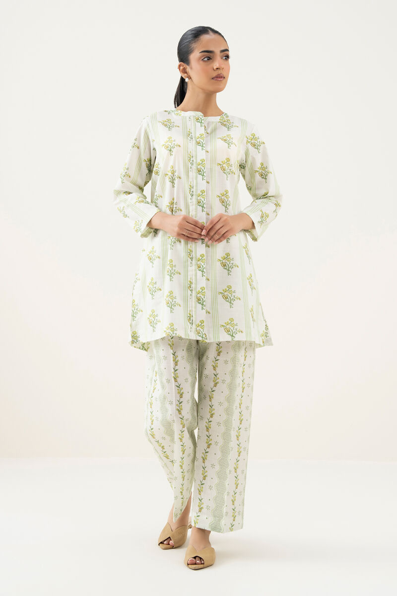 Printed Crosshatch Shirt