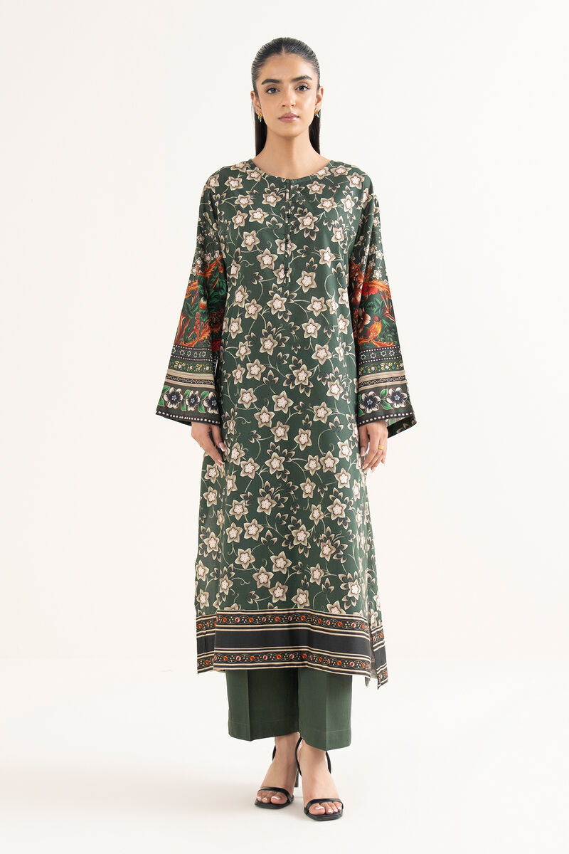 Printed Cotton Viscose Shirt