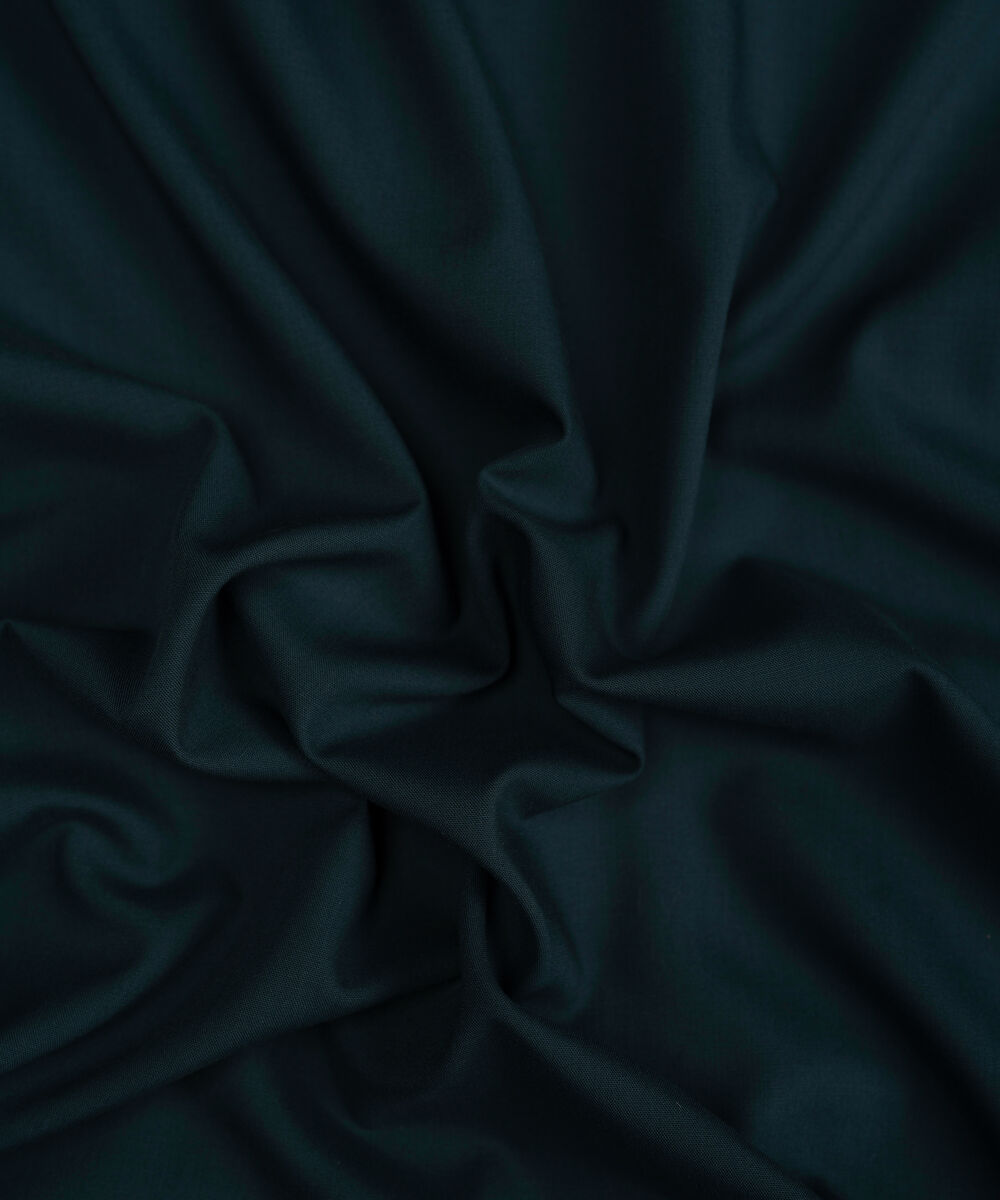 Men's Unstitched Two-Piece Dark Green  Refined Wash & Wear Suit