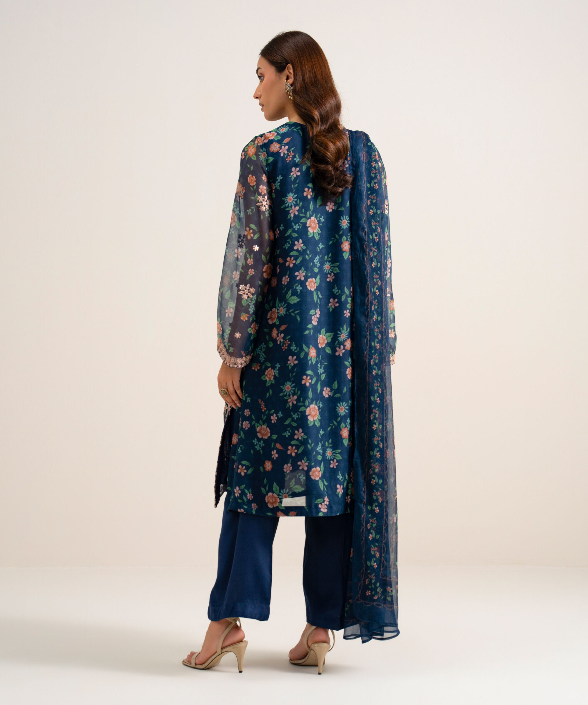 Unstitched 3 Pc Chiffon U3FELX25V103