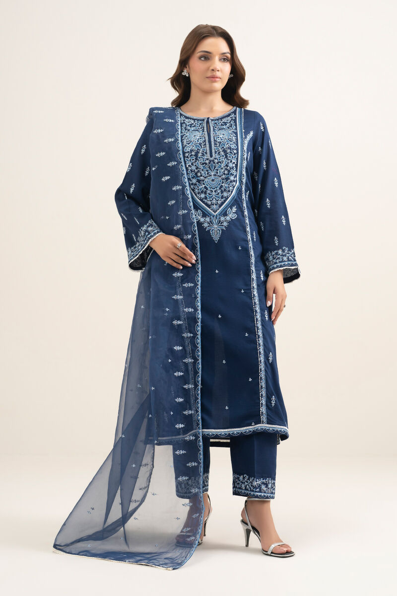 Embroidered Organza Dupatta