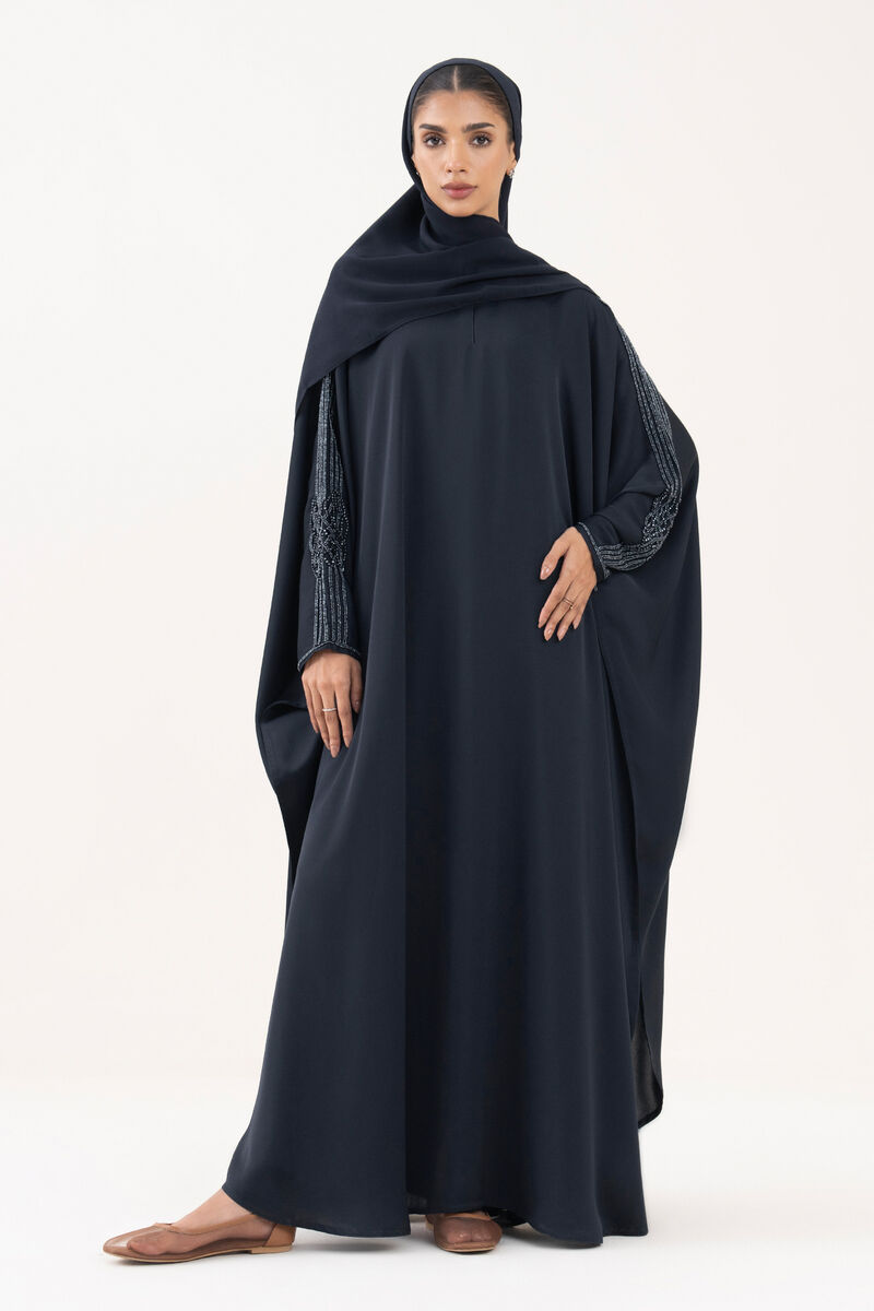 Hand Embellished Abaya Set