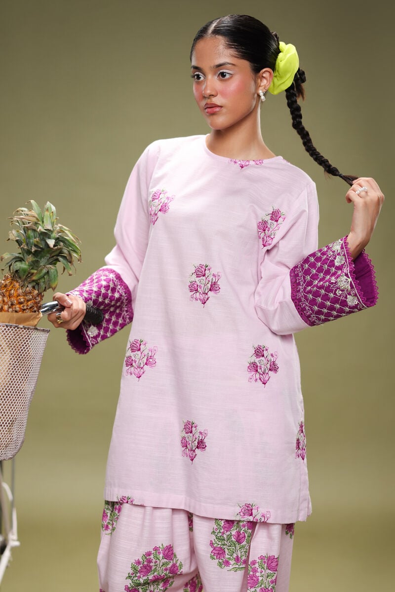 Embroidered Cambric Shirt