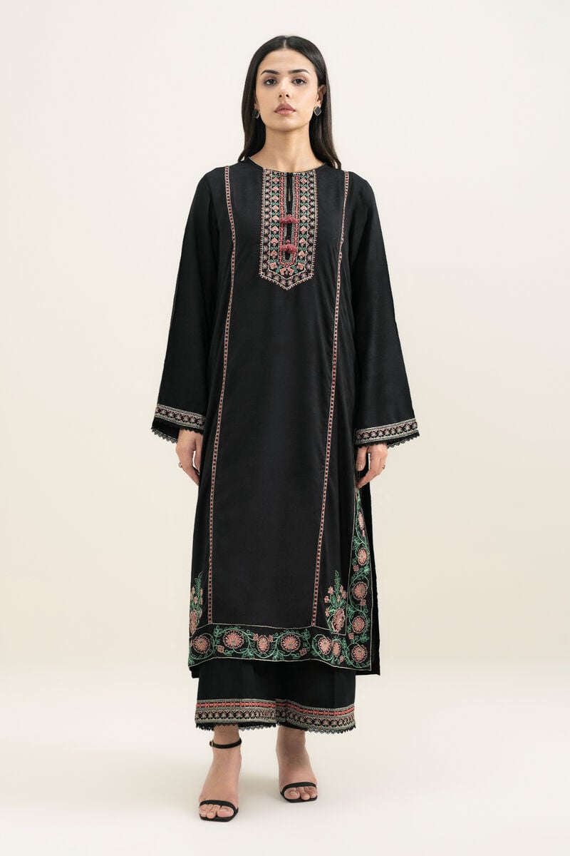 Embroidered Arabic Jacquard Shirt