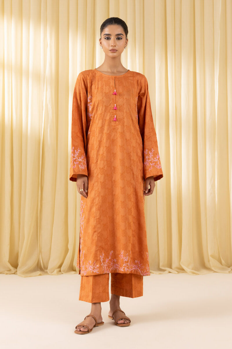 Embroidered Yarn Dyed Shirt