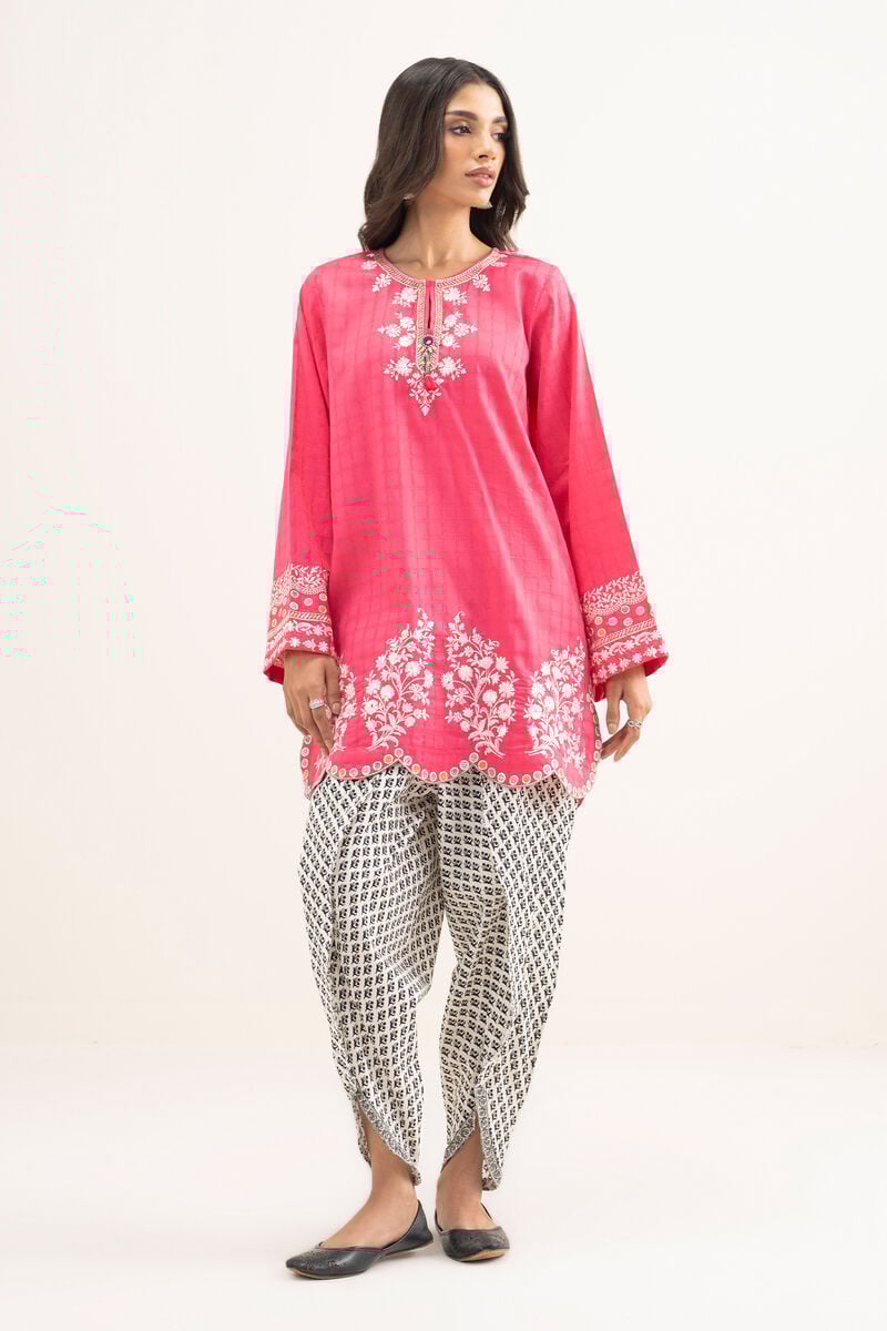 Embroidered Dobby Shirt