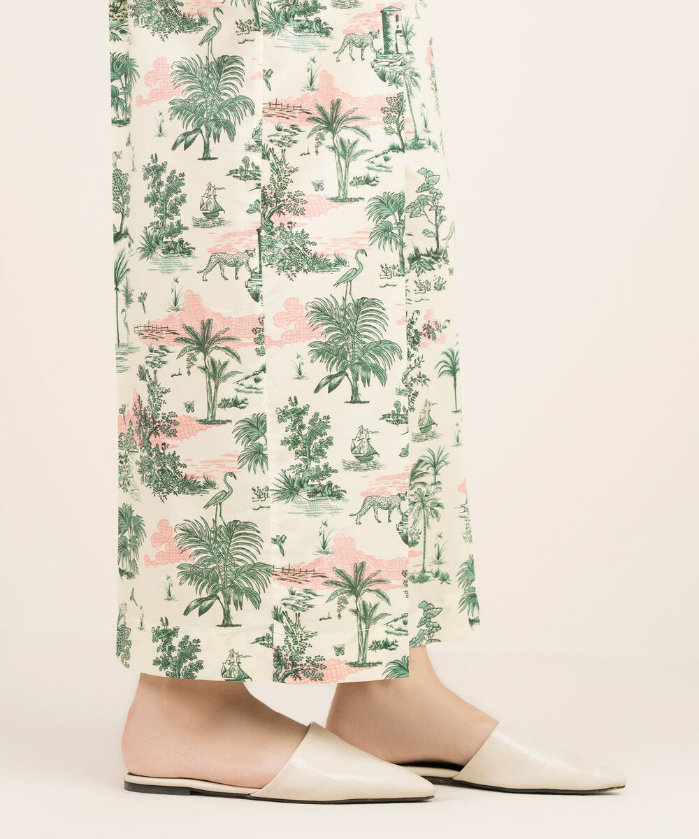 Women's RTW Cotton Viscose Printed Multi Culottes