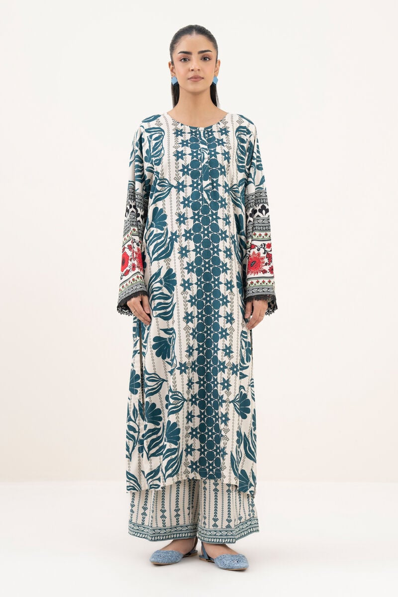 Printed Viscose Linen Shirt