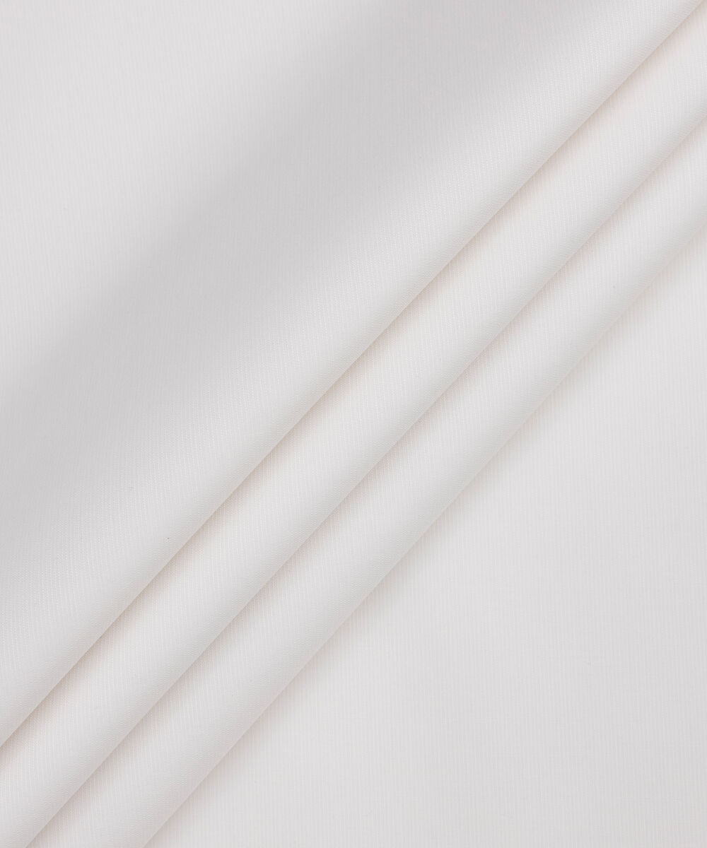 Men's Unstitched Two-Piece Off White Premium Cotton Dobby Suit