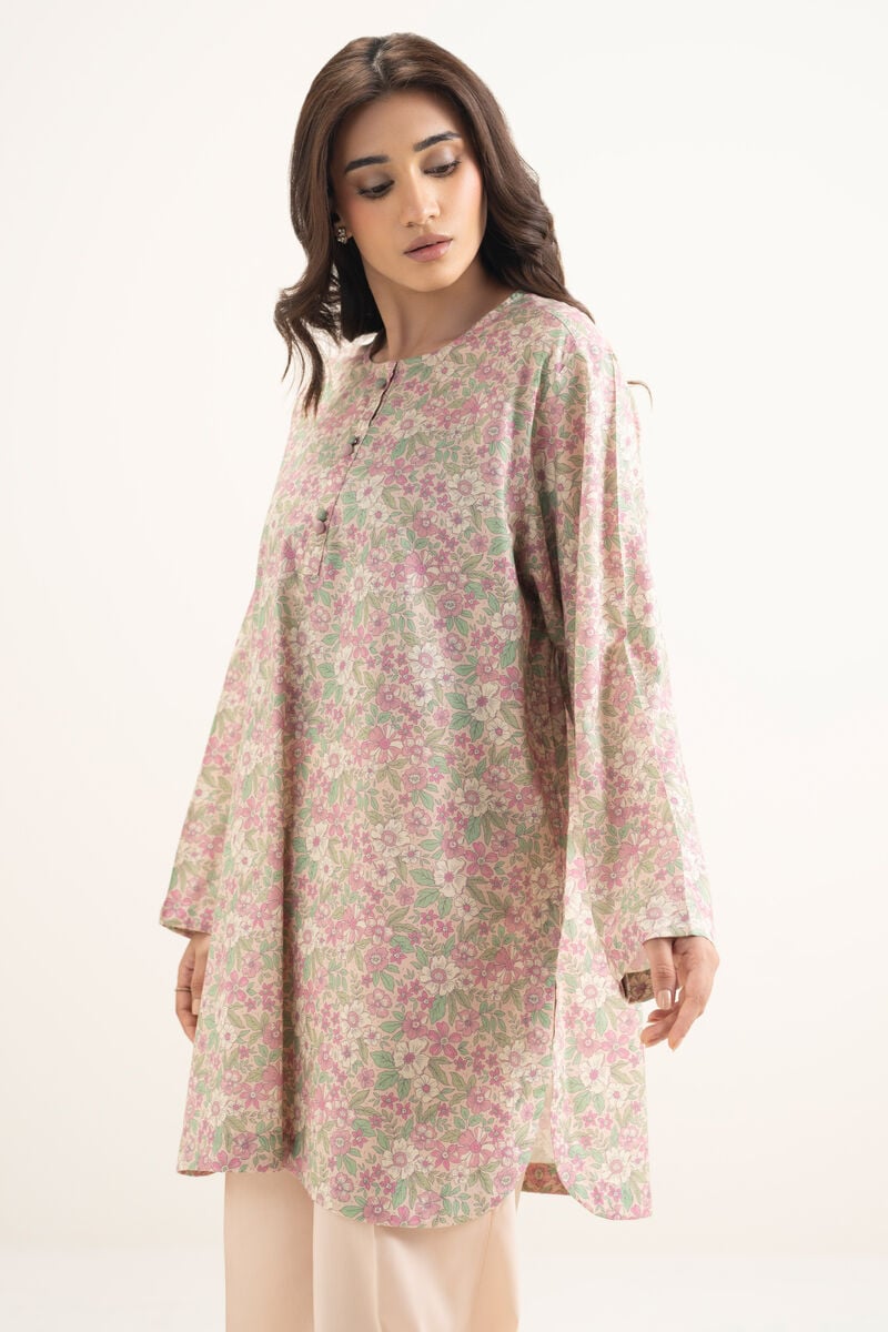 Printed Cotton Viscose Shirt