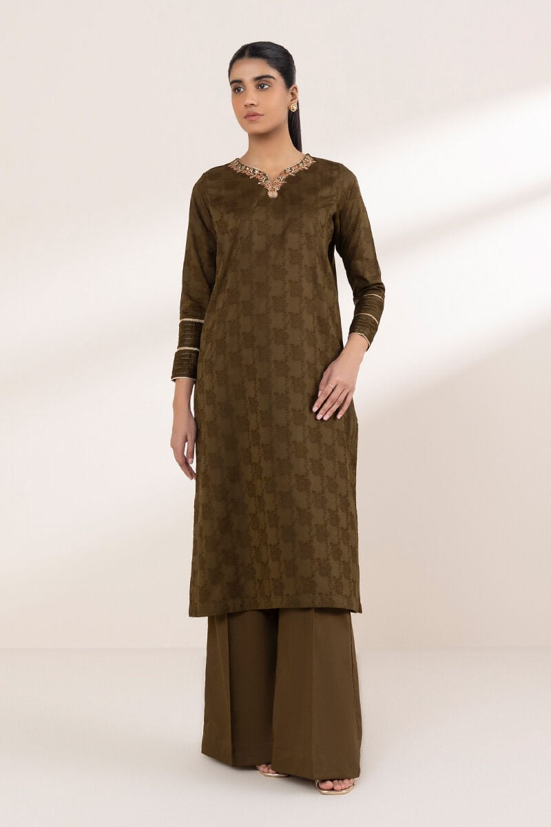 Embroidered Jacquard Shirt