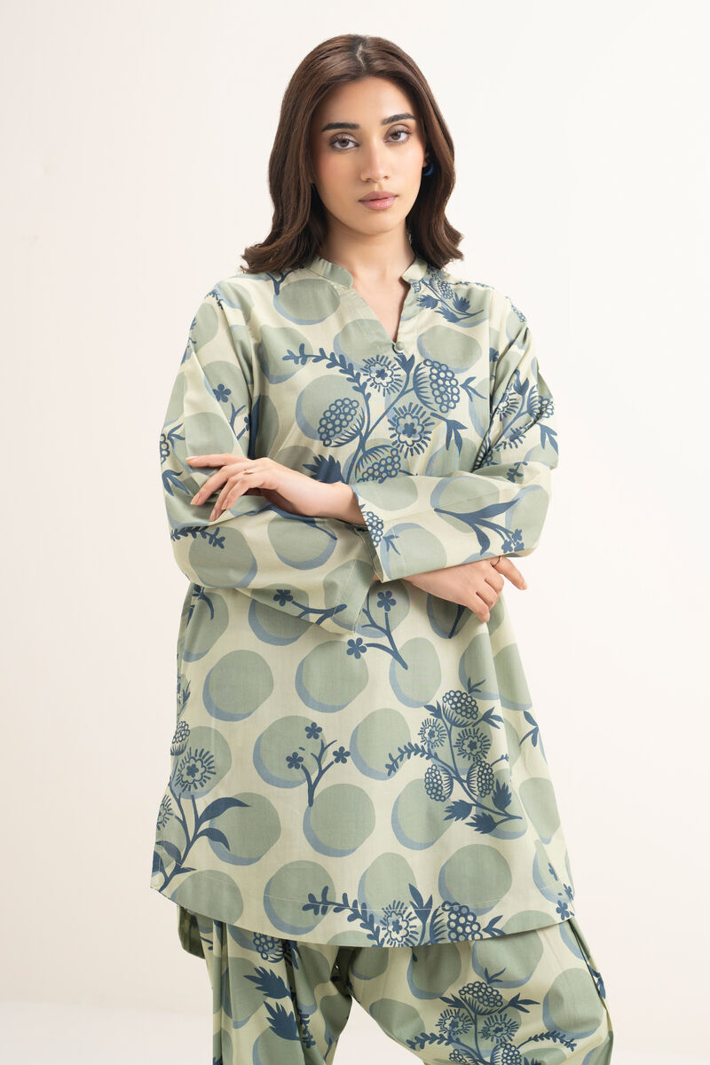 Printed Cambric Shirt