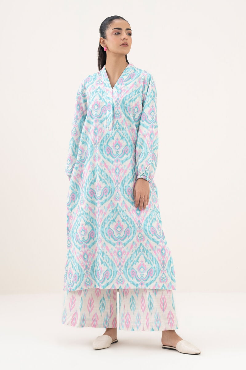 Printed Light Khaddar Shirt