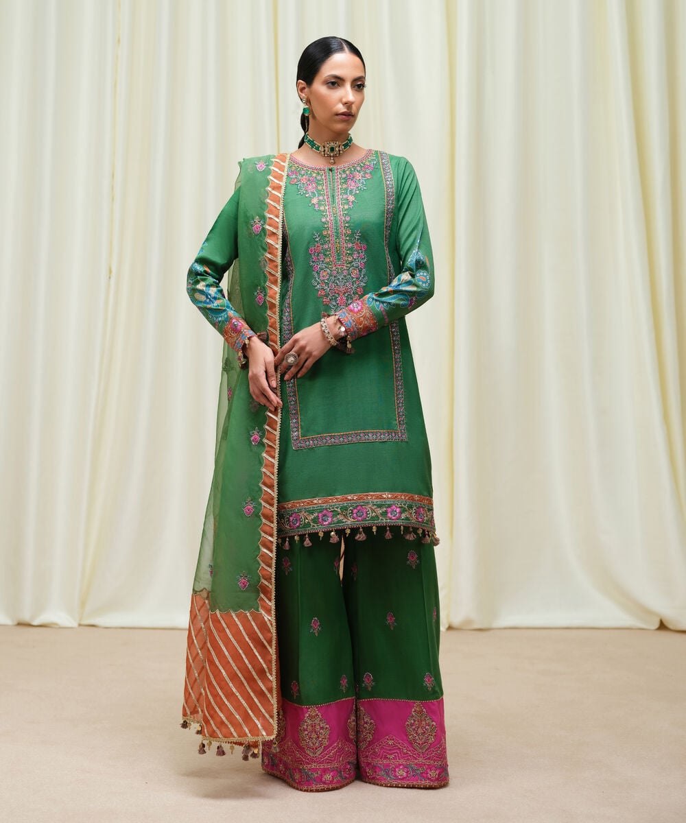 Unstitched 3PC U3FELX25V631 Sapphire PK