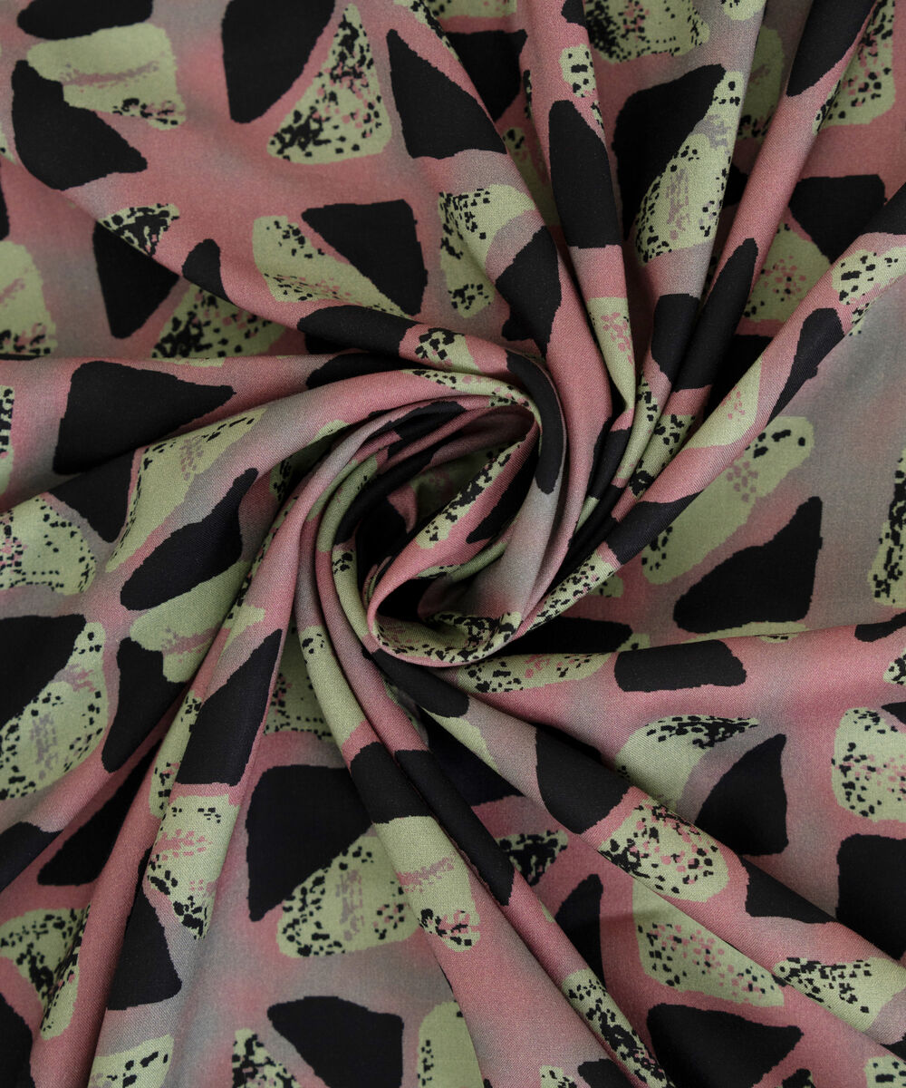 Printed Linen Mint Green Dupatta