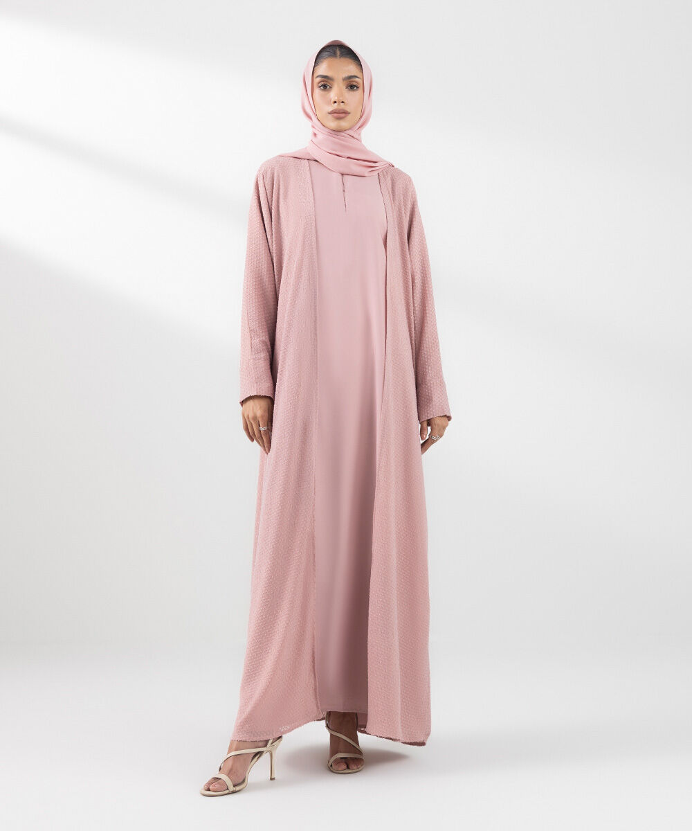 ABBAYA25V309 Pink Abaya ABBAYA25V309 i
