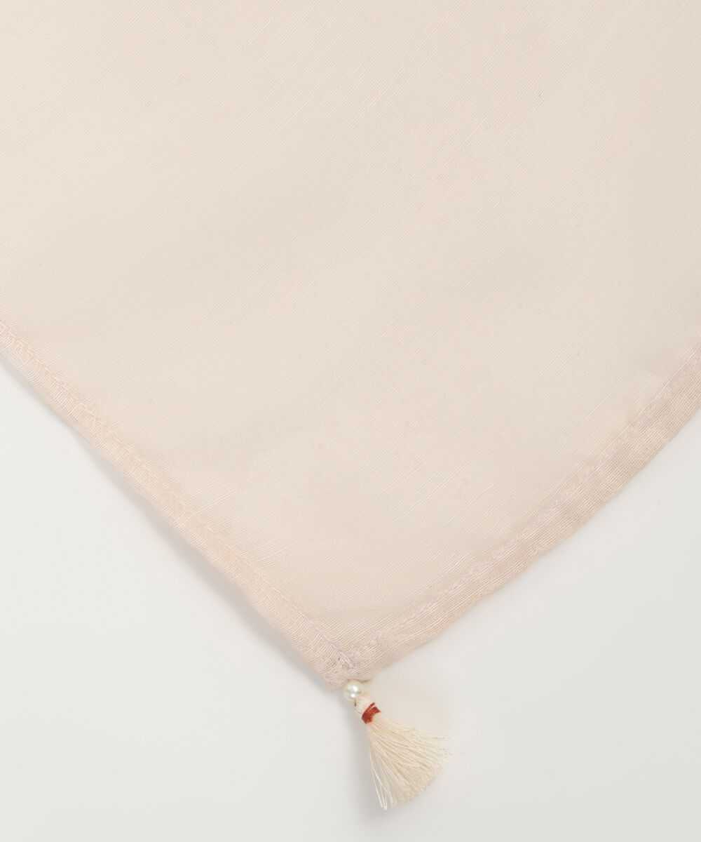 Manaar Solid Off White Dupatta