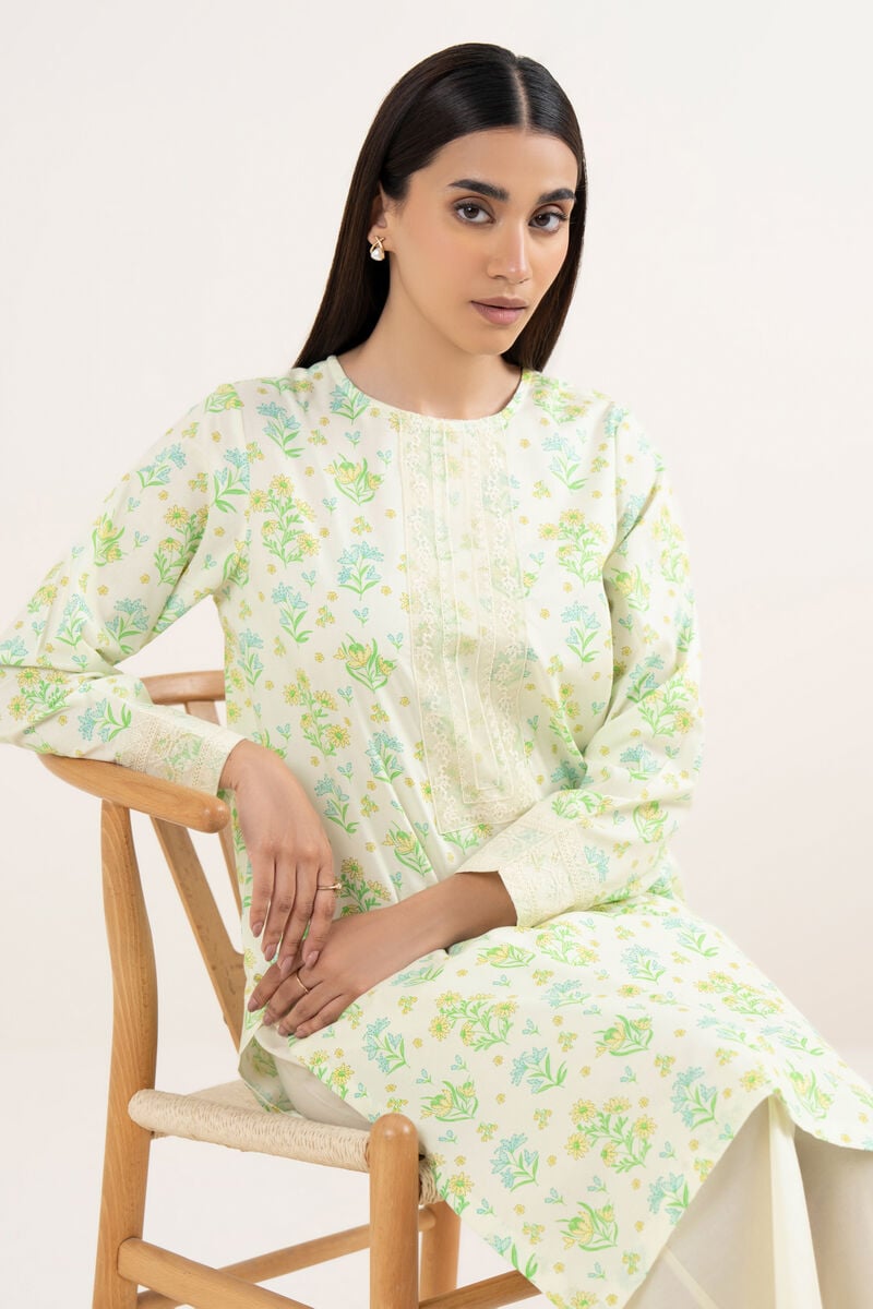 Embroidered Lawn Viscose Shirt