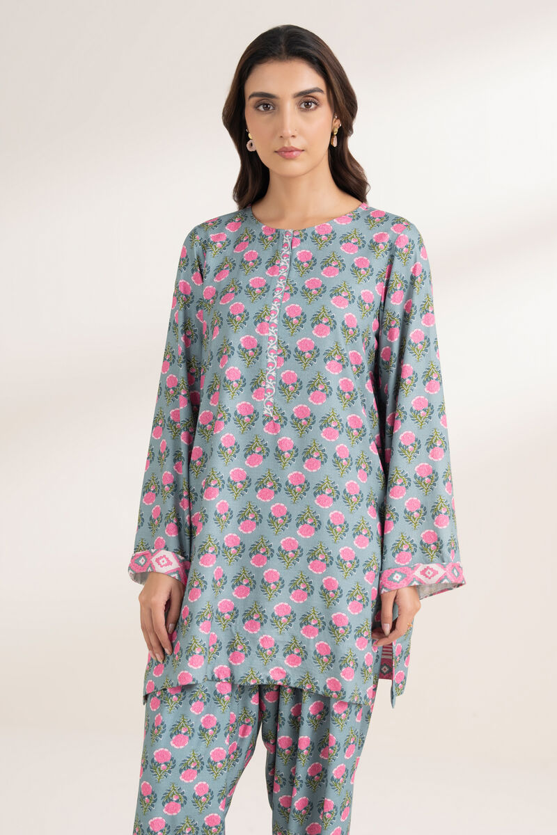 Printed Arabic Dobby Shirt