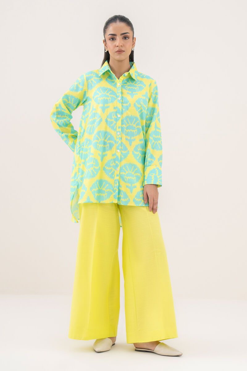 Printed Khaddar Shirt