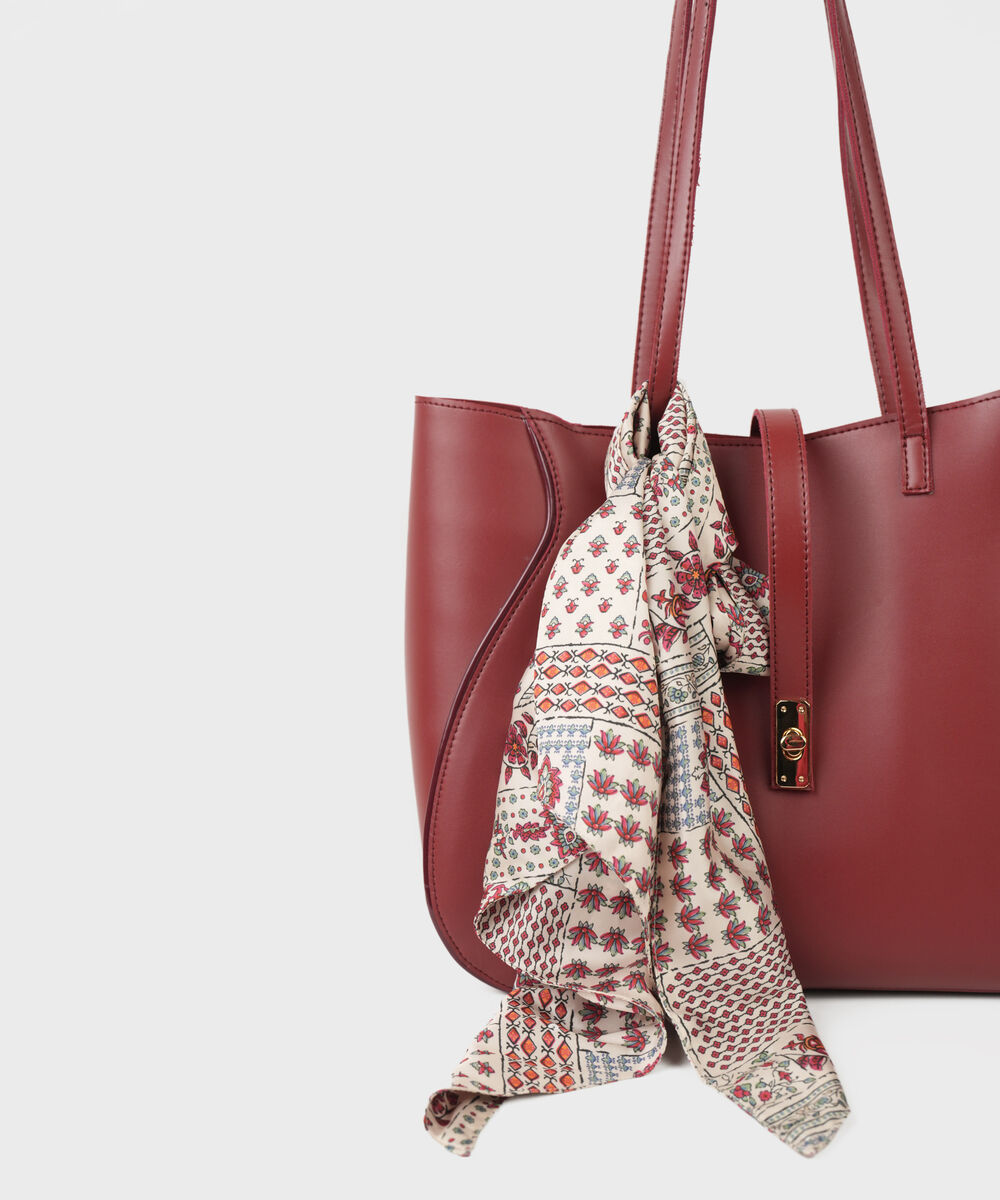 Women's Red Tote Bag