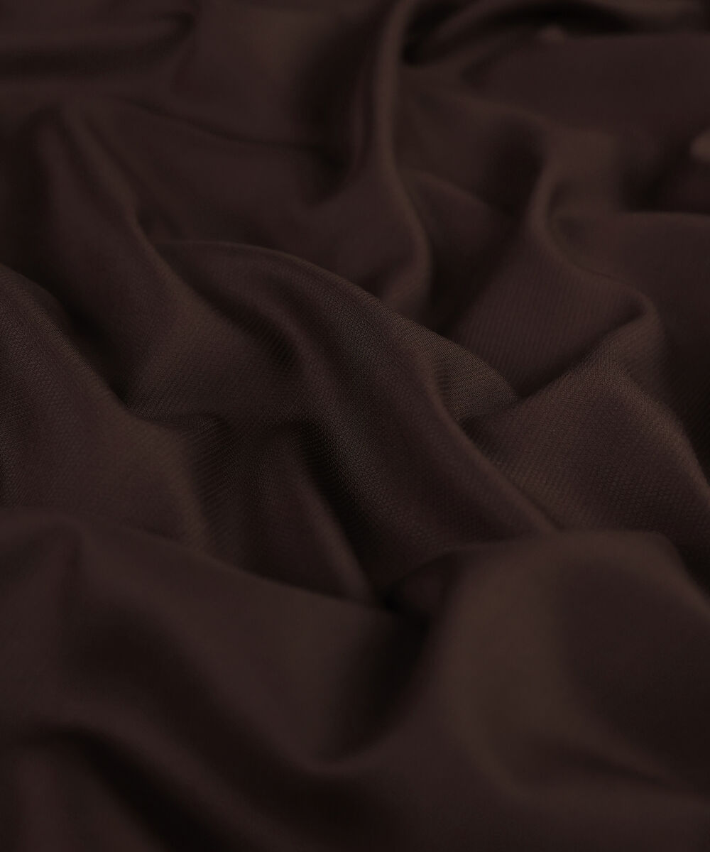 Men Unstitched Viscose Dark Maroon Full Suit Fabric