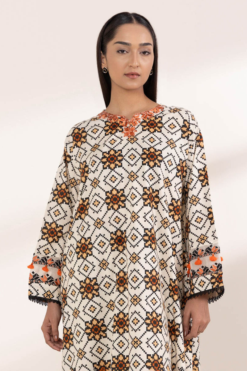 Embroidered Cotton Viscose Shirt