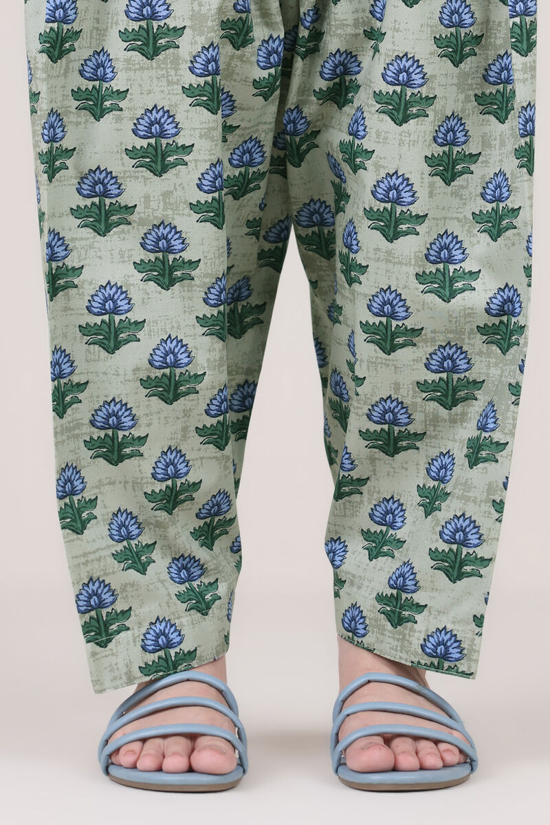 Printed Cambric Shalwar