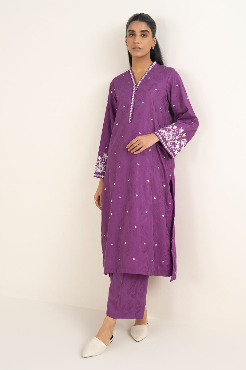 Embroidered Jacquard Shirt