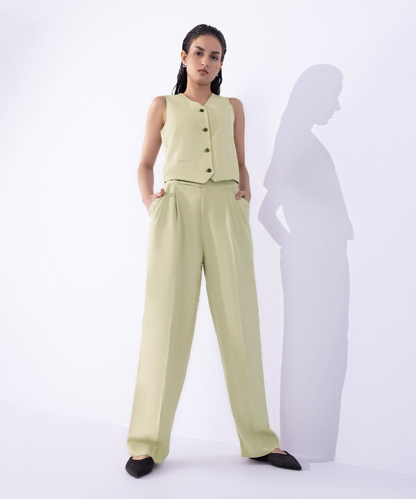 Tailored Slouchy Trousers null