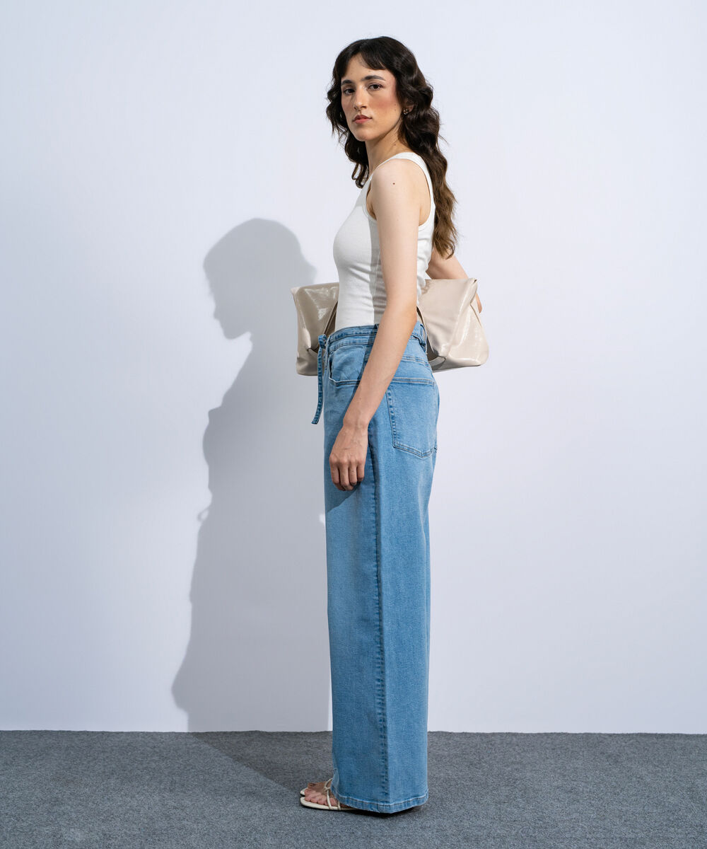 Women's Light Wash Baggy Loose Jeans