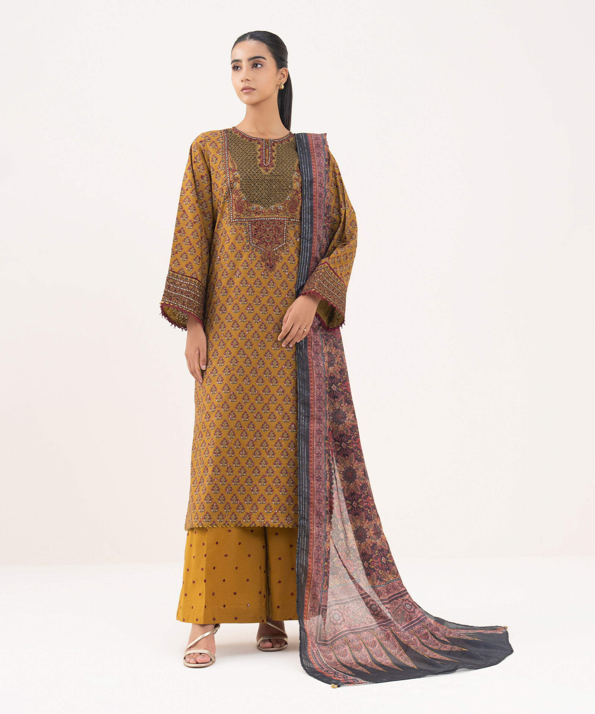 Printed Dupatta 3PRSG25V323D