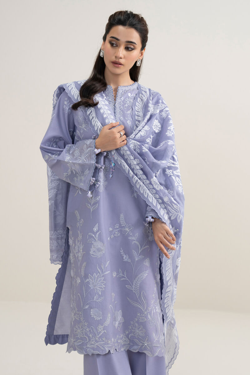 3 Piece - Embroidered Lawn Suit